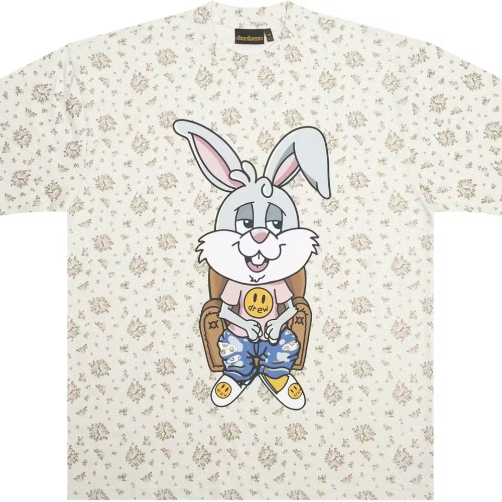 drew house White Graphic T-Shirt